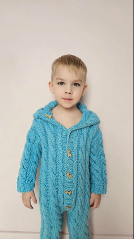 Вязаный комбинезон - 6/6