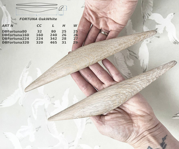 Ручки для мебели из массива дуба, бука, ясеня - 4/12