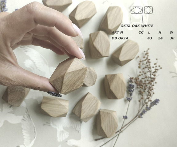 Ручки для мебели из массива дуба, бука, ясеня - 9/12