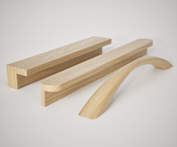 Ручки для мебели из массива дуба, бука, ясеня - 12/12