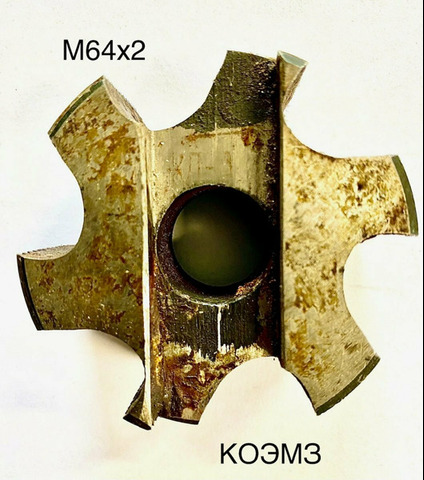 Метчик насадной М64х2 кл.1 - 3/3