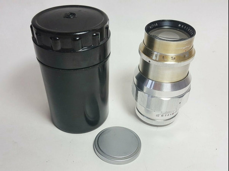 Портретный объектив времён СССР Юпитер 11. Резьба на 39 мм