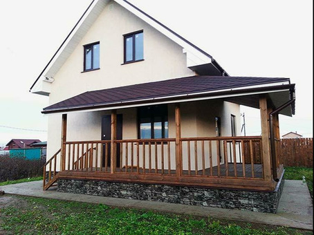 Пристройка веранды к дому в Пензе, дачная веранда