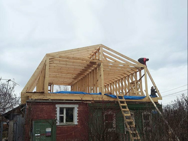 Ремонт крыши в Пензе, переделка крыши в мансарду - 3/3