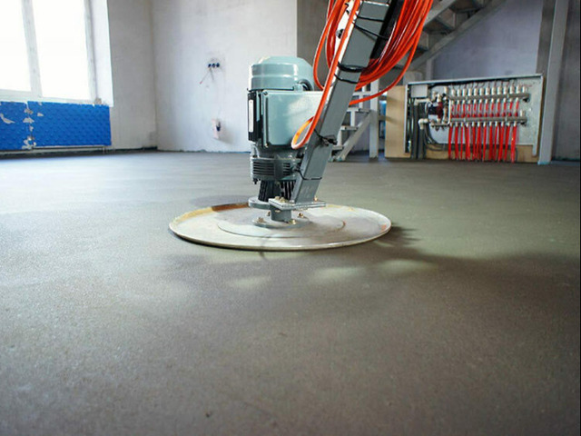 Полусухая стяжка пола, механизированная стяжка - 2/3
