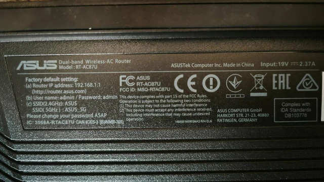 Роутер Asus RT-AC87U в отличном состоянии полный комплект - 3/6